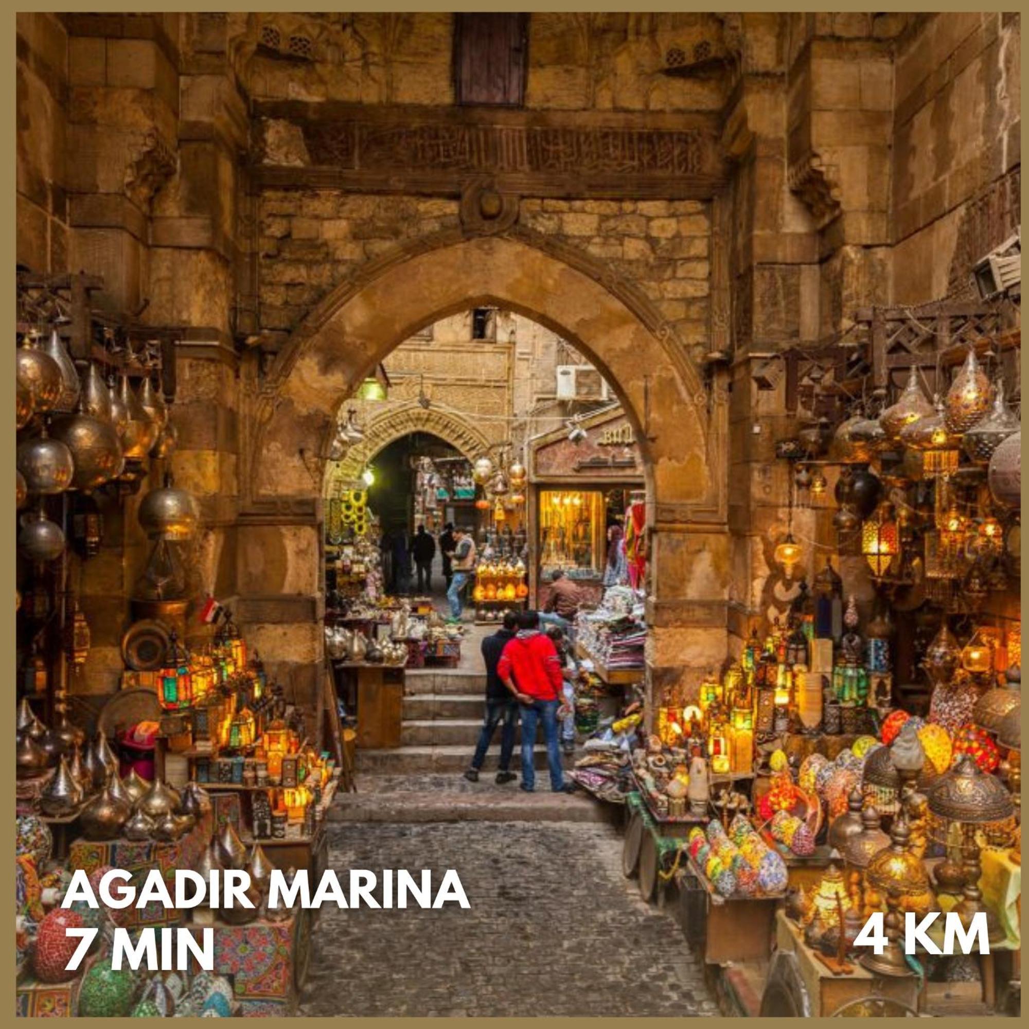La Casa Boheme - Cozy Bohemian Retreat In Agadir Daire Dış mekan fotoğraf